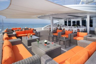 MOONLIGHT II -  Deck 5 Aft Deck Seating